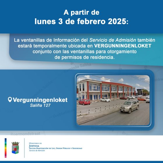 El Servicio de Admisión con ajustes en el servicio al público